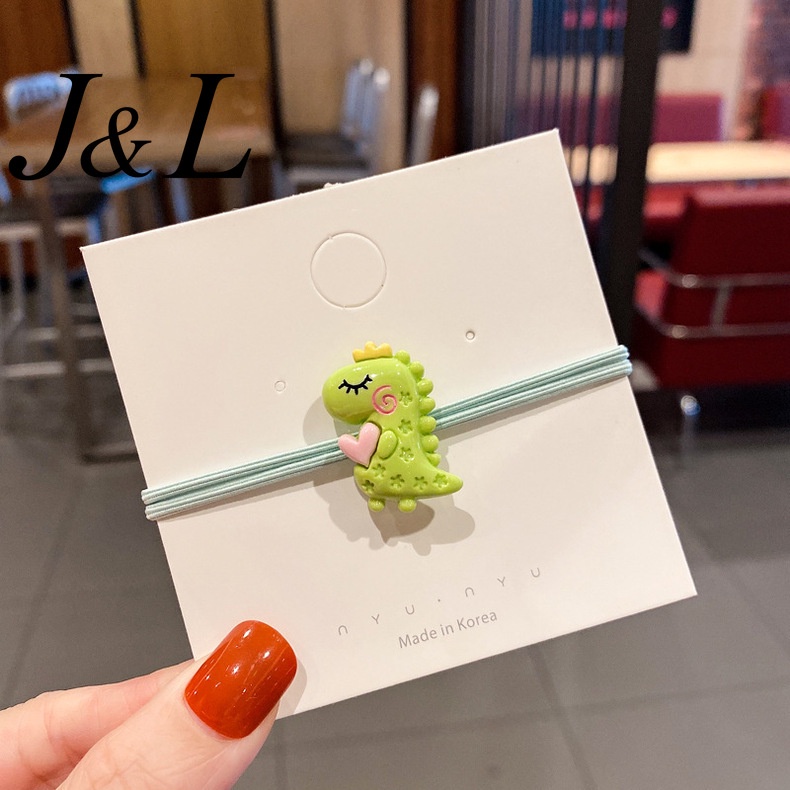 Dây Cột Tóc Cao Su Họa Tiết Hoạt Hình Nhiều Màu Sắc Dễ Thương Cho Nữ