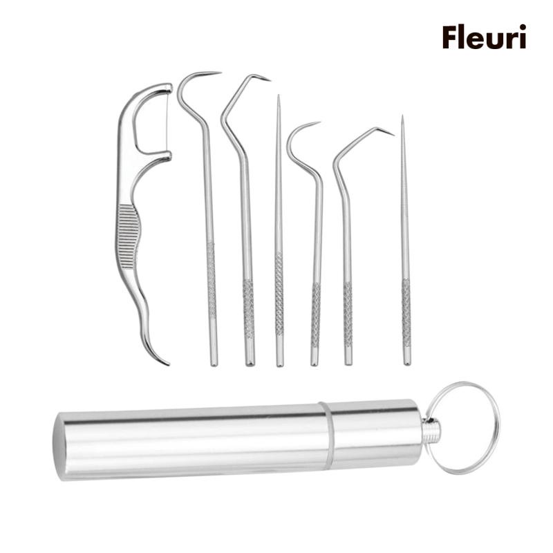Hộp Đựng Tăm Xỉa Răng Bằng Thép Không Gỉ 304 Kèm Giá Đỡ Chống Nước