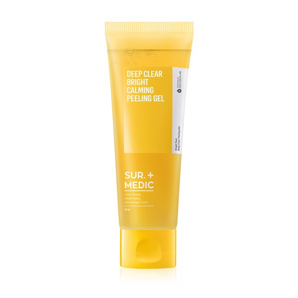 Tẩy Tế Bào Chết Làm Sáng Da Dạng Gel Sur.Medic+ Deep Clear Bright Calming Peeling Gel