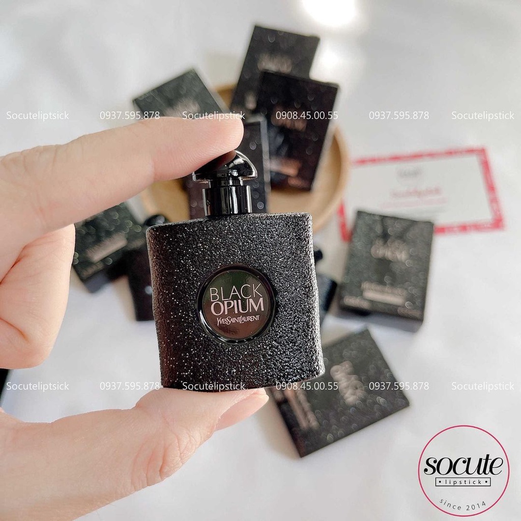 Nước hoa + Lotion Y.S.L Black Opium Extreme New 2021 Mini 7.5ml