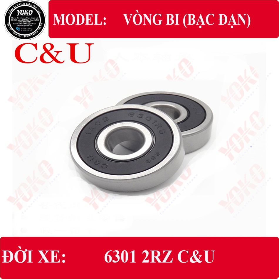 Vòng bi | Bạc đạn cao cấp C&U các loại (Bán từ 10 vòng)