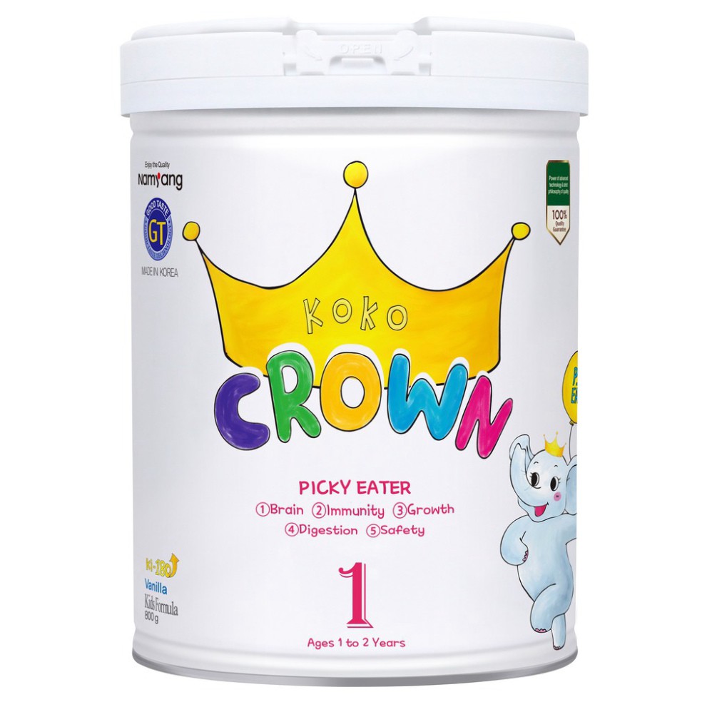 Sữa bột Koko Crown dành cho trẻ biếng ăn Picky Eater 1,2 800g