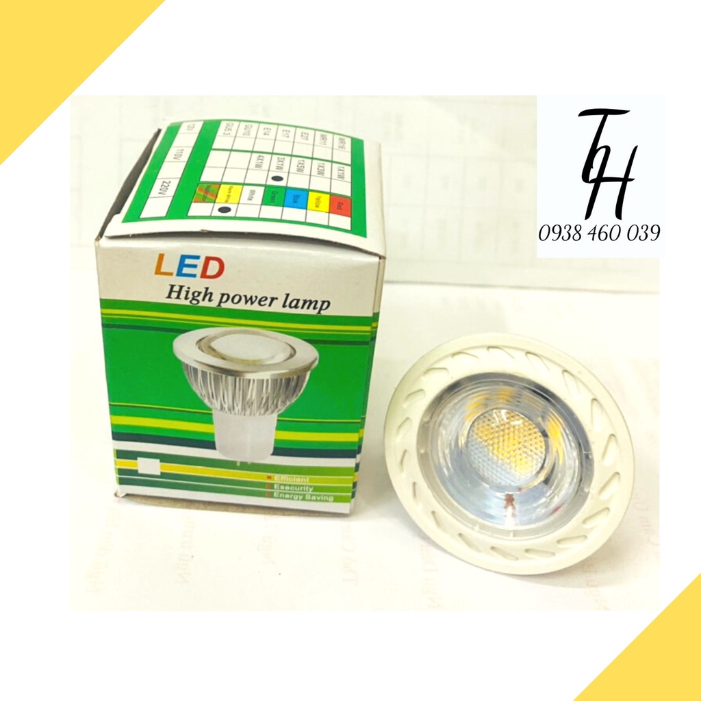 Bóng chén led mắt ếch 3W chân ghim GU5-3