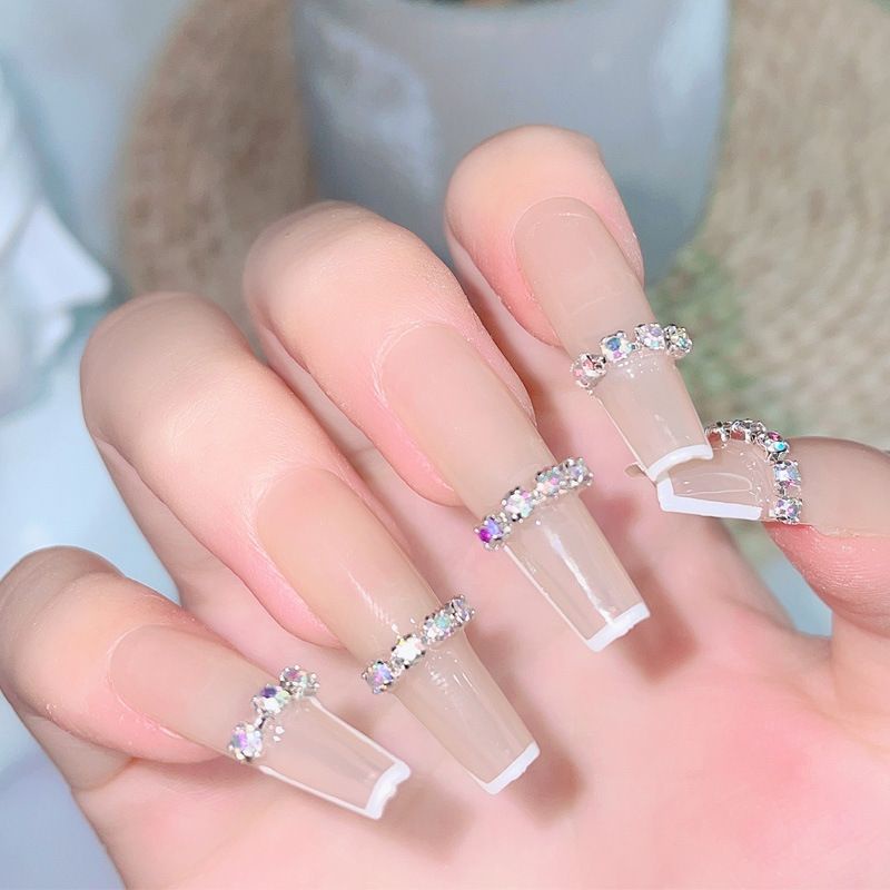 Dây Đá Viền Móng ❤️Dây xích Đá ❤️Trang Trí Nail