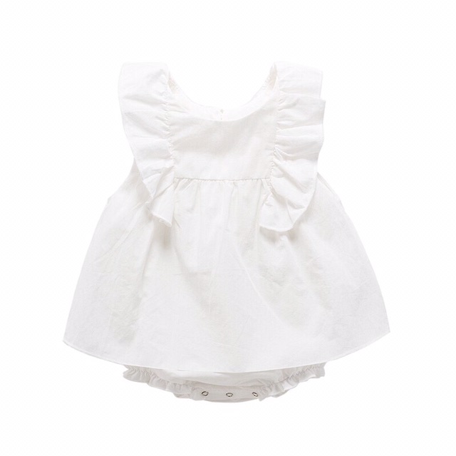 Vải thun cotton trắng (K1,6m khổ) may đồ cho baby từ 0-6 tuổi [NOON Fashion]