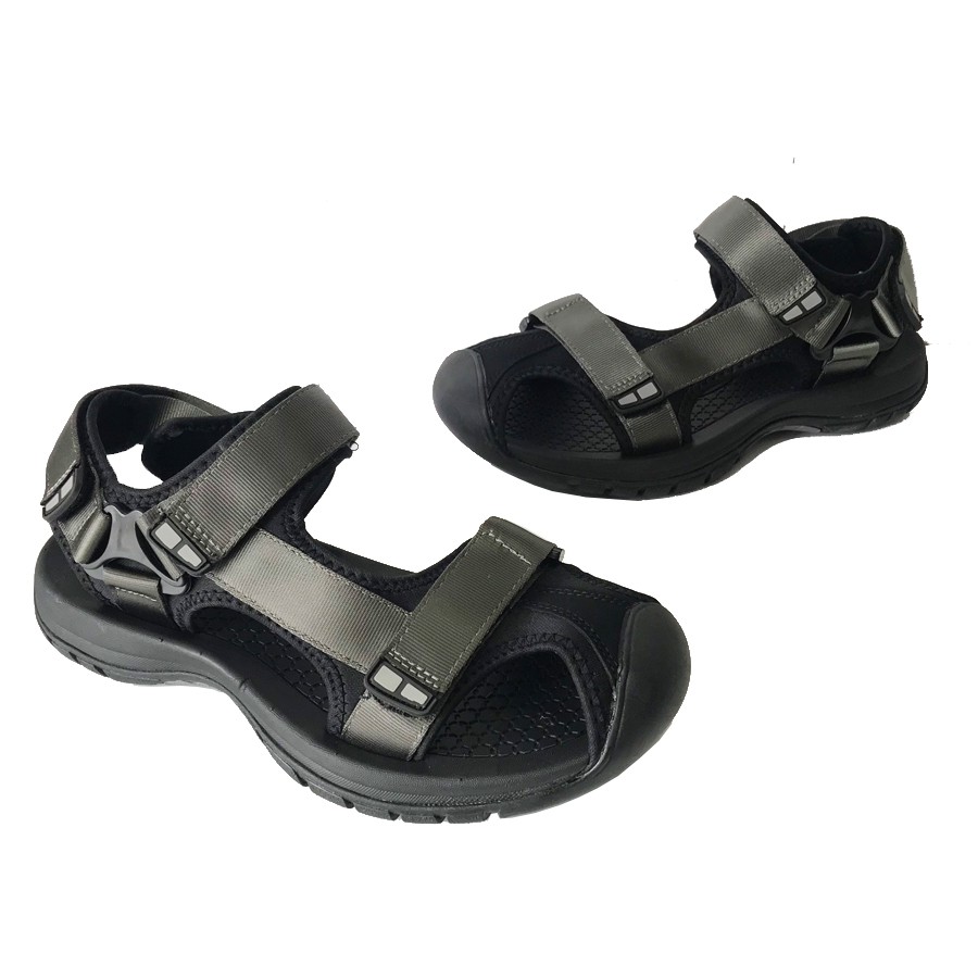 Giày sandal nam bít mũi quai dù có quai hậu cố định thích hợp mang dã ngoại đi phượt du lịch hiệu Rova RV25G