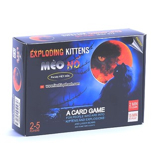 Bài Mèo nổ Exploding Kittens Việt hóa