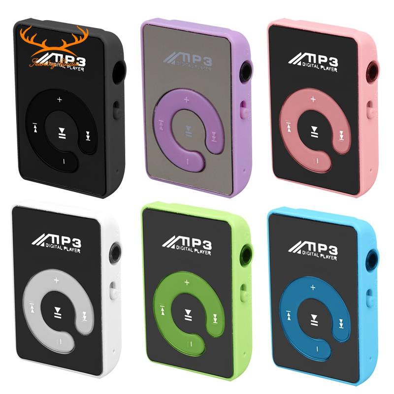 Máy Nghe Nhạc Mp3 Mini Hỗ Trợ Thẻ Nhớ Sd Tf 8gb