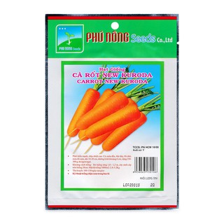 Hạt giống Cà rốt new Kuroda Phú Nông (PN130106PN1)- 2g