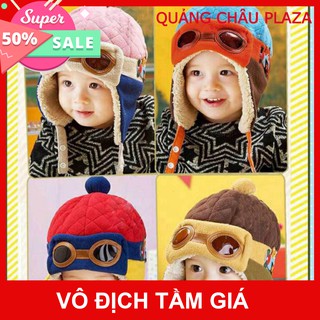 Mũ Len Phi Công xinh xẻo Cho Bé