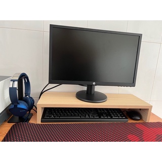 Kệ gỗ để màn hình máy tính, laptop dài 60 x 20cm cho bàn làm việc