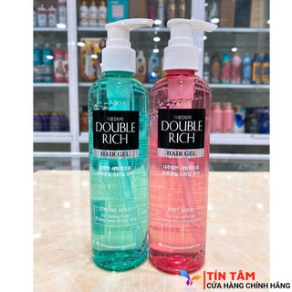 Gel tạo kiểu tóc và giữ nếp tự nhiên Double Rich 250ml