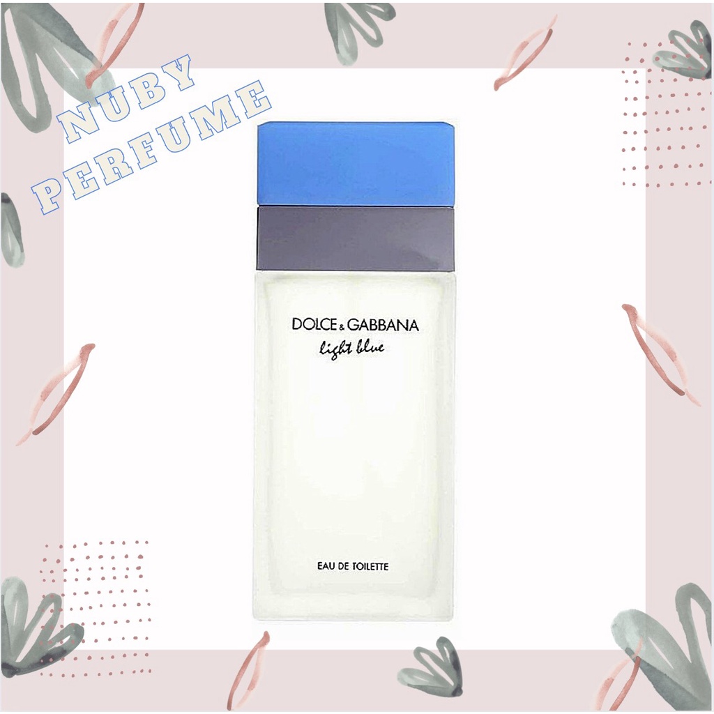 [Nuby.Store] Nước Hoa D&G Light Blue EDT Test 5ml/10ml/20ml