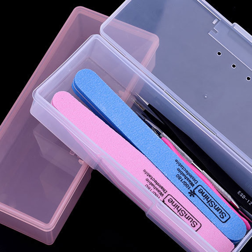 1 Hộp Nhựa Trong Suốt Hình Chữ Nhật Đựng Trang Sức