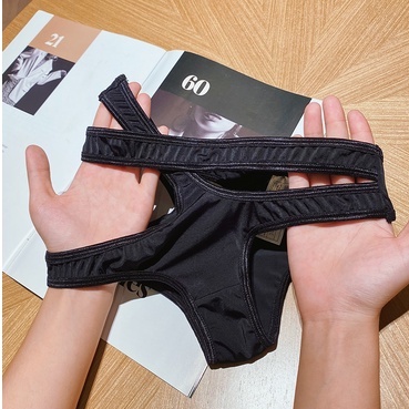 Quần lót nữ sexy dây chéo phong cách thể thao, đũng quần cotton thoáng mát, sạch khuẩn