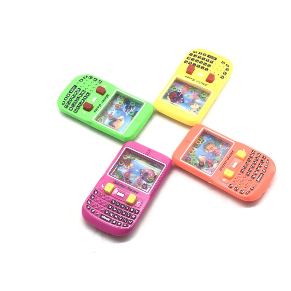 Máy chơi game bắn vòng nước hình điện thoại, đồ chơi ném vòng nước