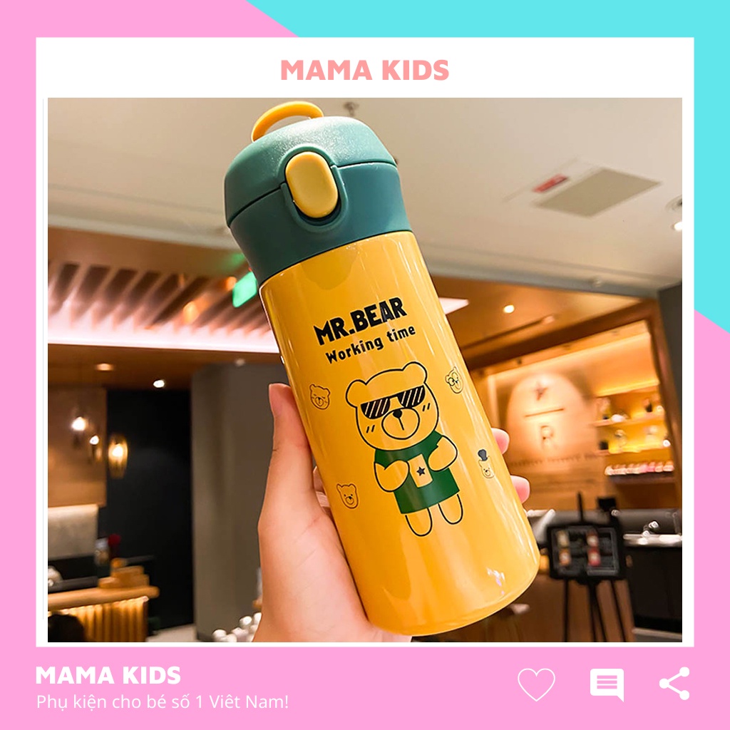 Bình nước giữ nhiệt mini cho bé mang đi học