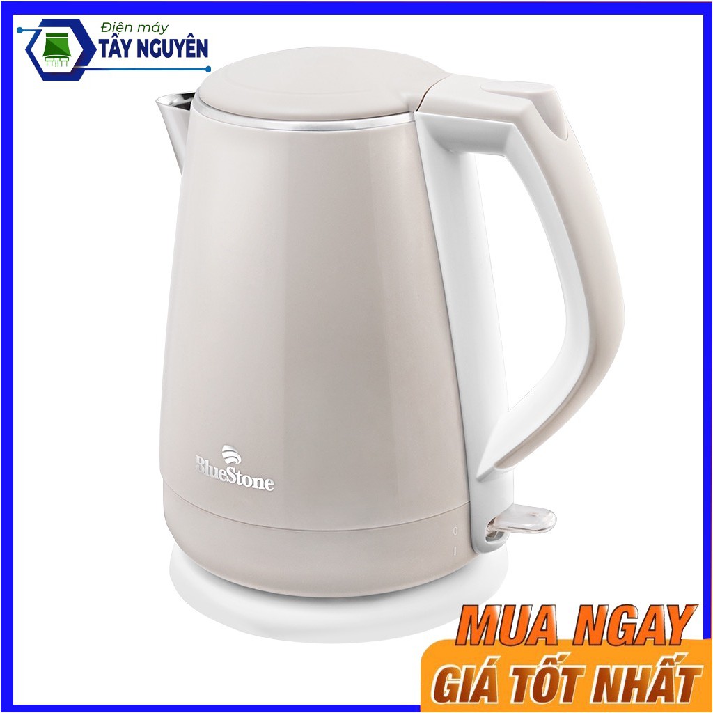 Ấm Đun Siêu Tốc 2 Lớp Bluestone KTB-3351 - 1.5L (Màu Ngẫu Nhiên) - Hàng chính hãng