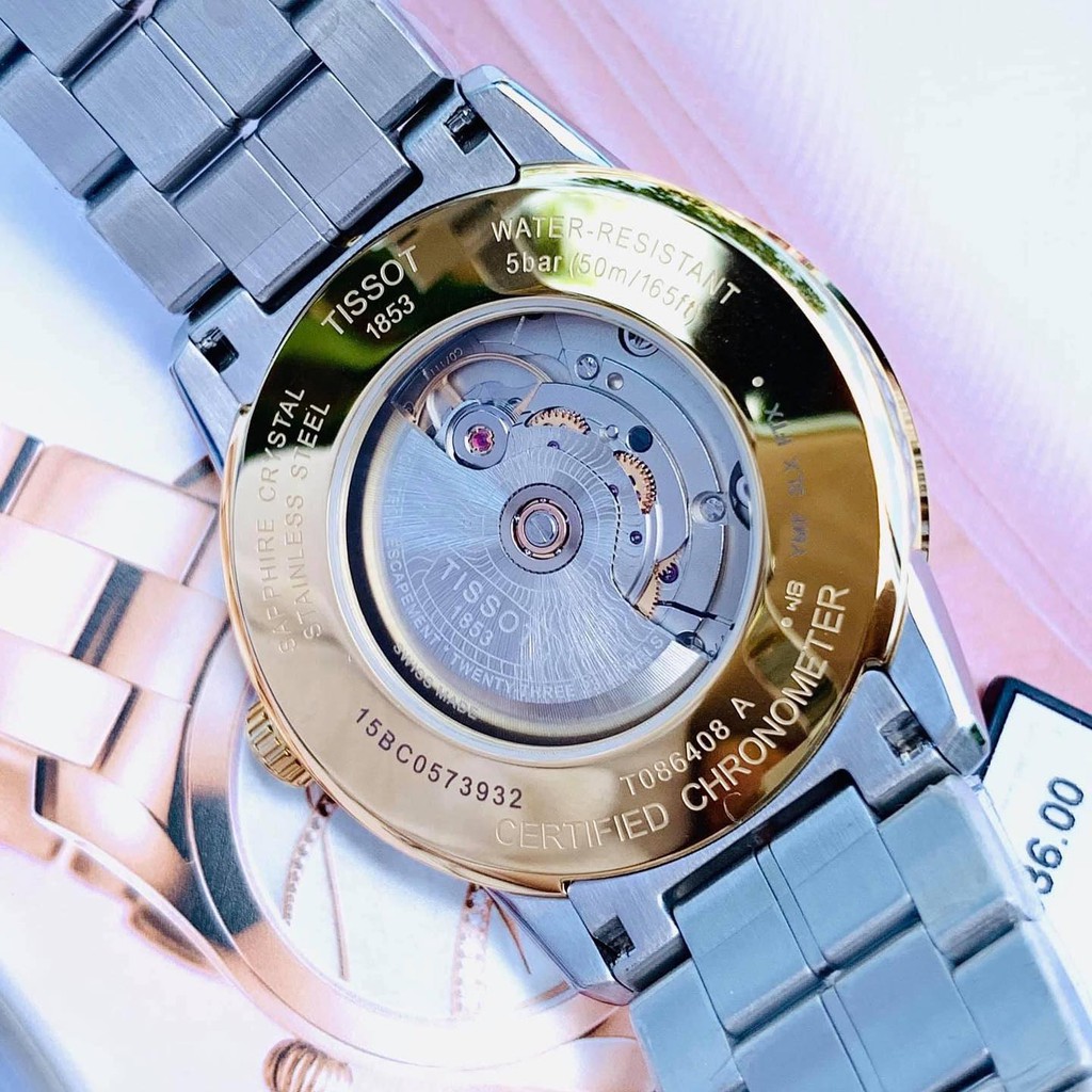 Đồng hồ nam Tissot Luxury DemiGold Automatic