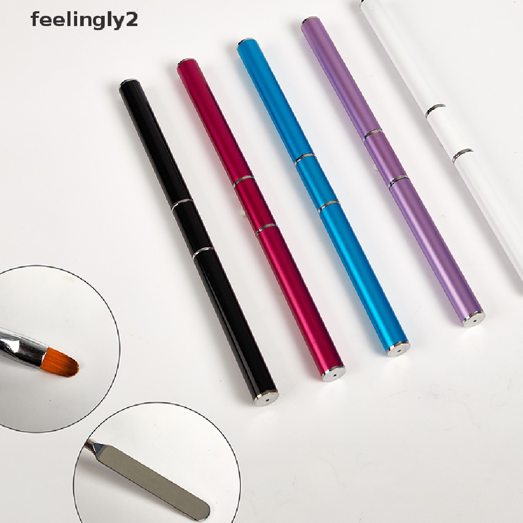 [Hàng mới về] Dụng cụ mài móng giả hai đầu tiện dụng cho làm móng nghệ thuật