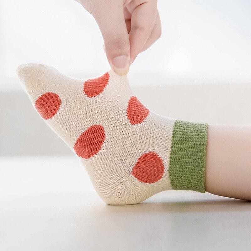 Set 5 đôi tất hoạt hình - mẫu thu đông