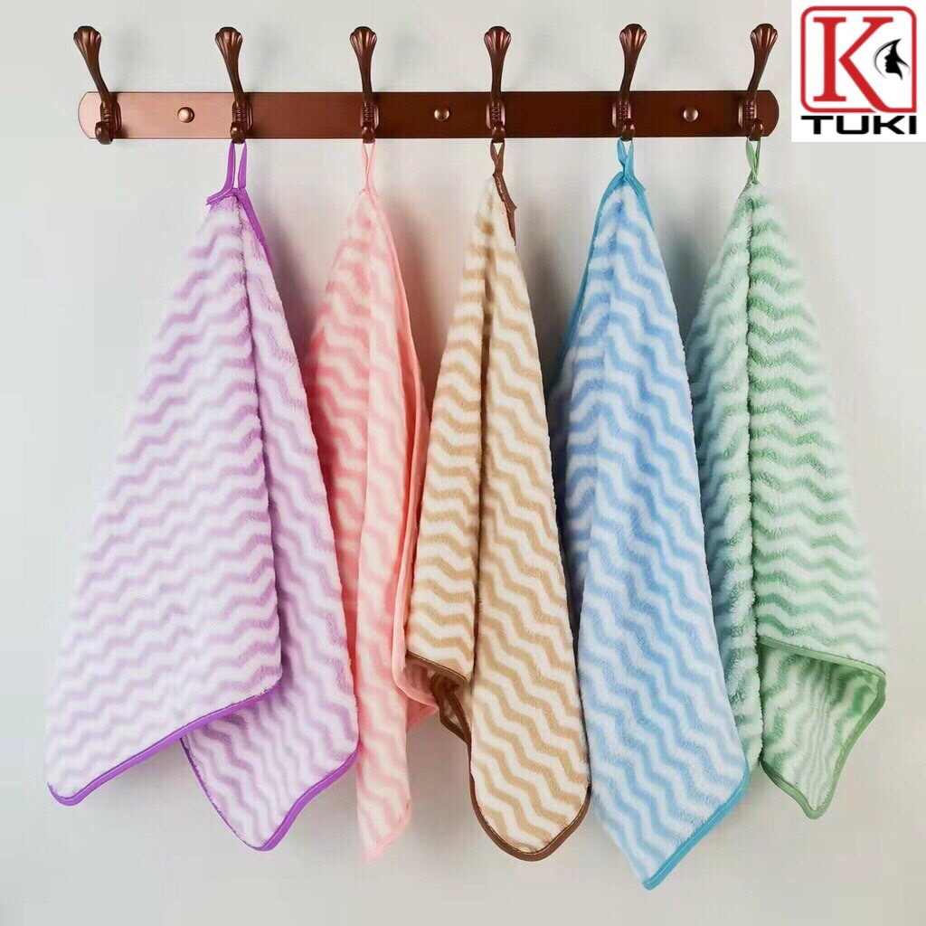 Khăn mặt lông cừu Hàn Quốc - siêu mềm mịn, siêu thấm hút