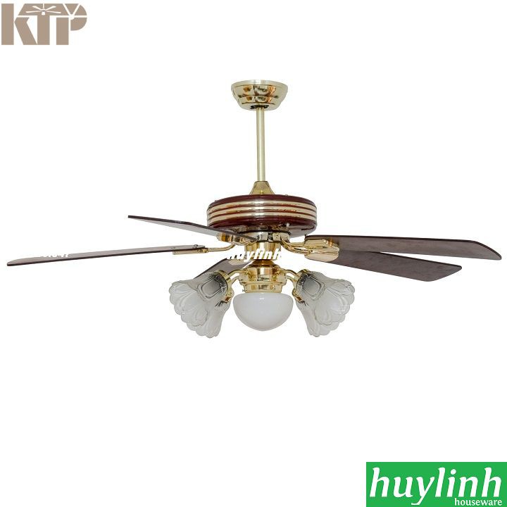 Quạt trần đèn cánh gỗ Kim Thuận Phong KTP KN508