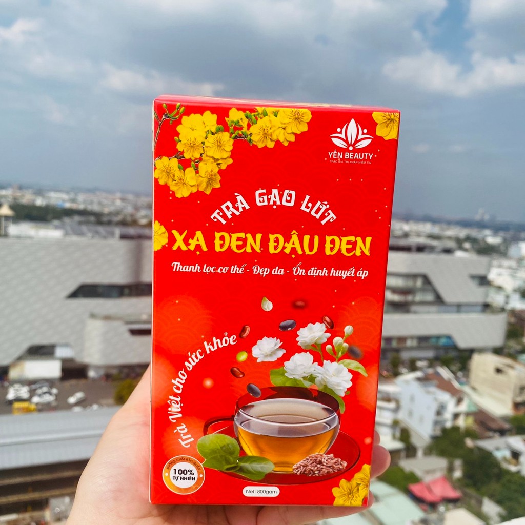 Trà Gạo Lứt Đậu Đen Xạ Đen, Hoa Cúc, Hoa Nhài - Trà giúp Giảm Cân, Đẹp Da, Thải Độc, Ngủ Ngon | BigBuy360 - bigbuy360.vn