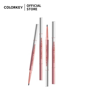 Chì vẽ mày Colorkey x Hello Kitty thiết kế đầu kép 5 màu tự chọn 0.7g