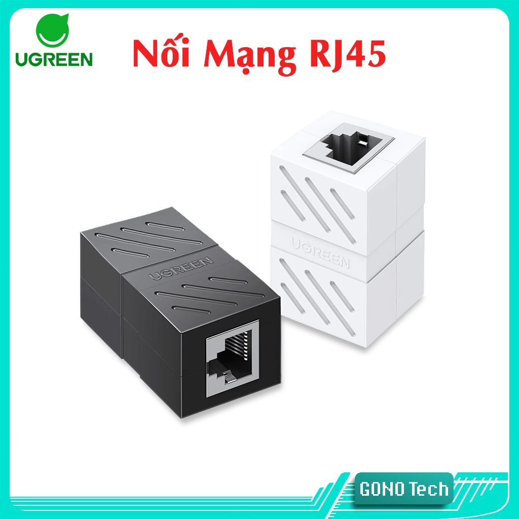 Đầu nối mạng Lan RJ45 Ugreen NW114 Ethernet 1Gbps | 20390 20311