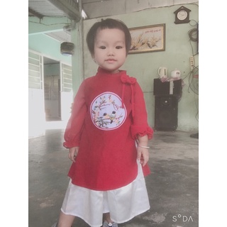 🌱 Áo dài cách tân cho bé diện tết
