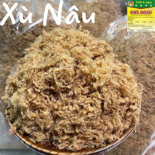 Chà Bông Heo Xù Nâu Mềm Làm Bánh Ánh Sao 1KG Tặng 100G ( mẫu 2021 )