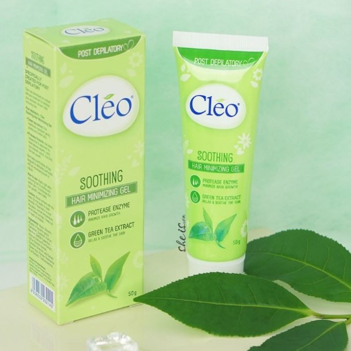 Gel Dịu Da Sau Tẩy Lông Cleo Hỗ Trợ Làm Chậm Mọc Lông 50g