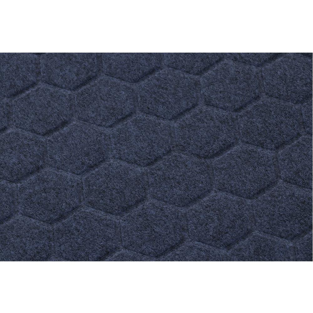 Homebase HLS Thảm trước cửa ra vào MX1015 bằng Polyester/cao su 44X74CM màu xám