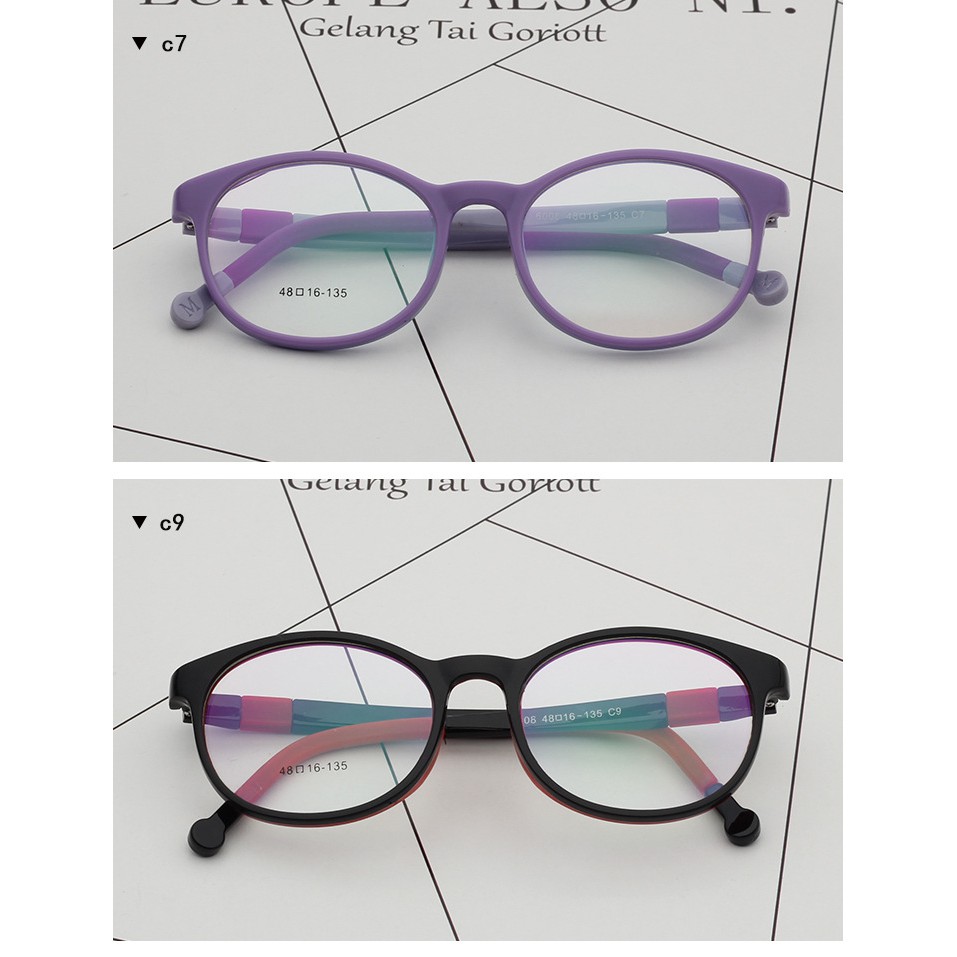 Mắt Kính Gọng Nhựa acetate Linh Hoạt Bảo Vệ Cho Bé