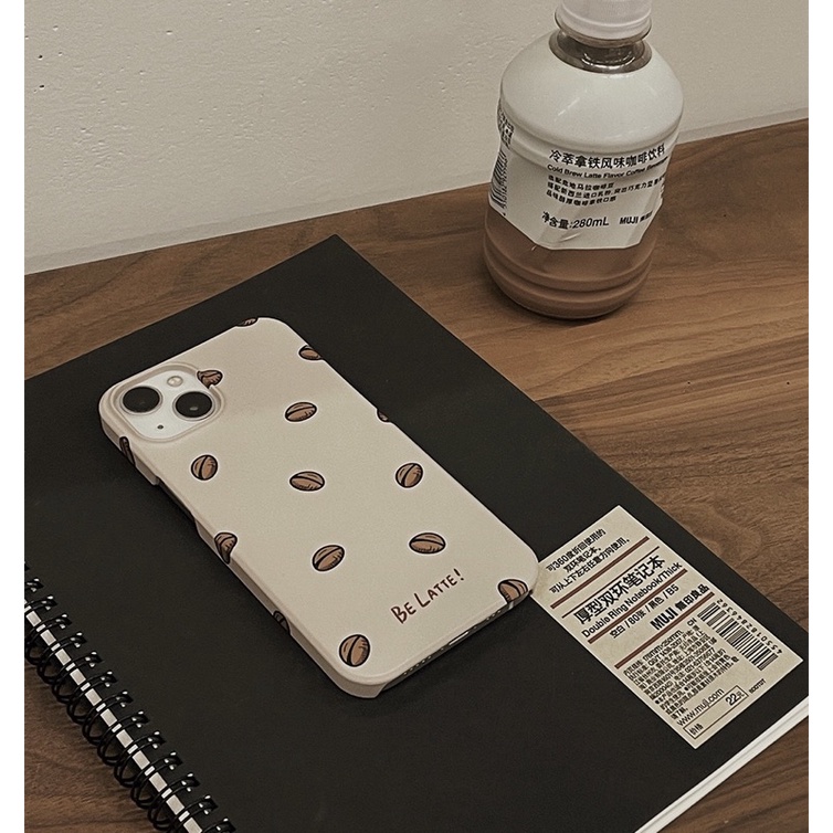 Ốp lưng iphone Be Latte - hạt cà phê