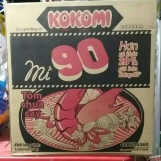 Mì kokomi 90 thùng 30 gói