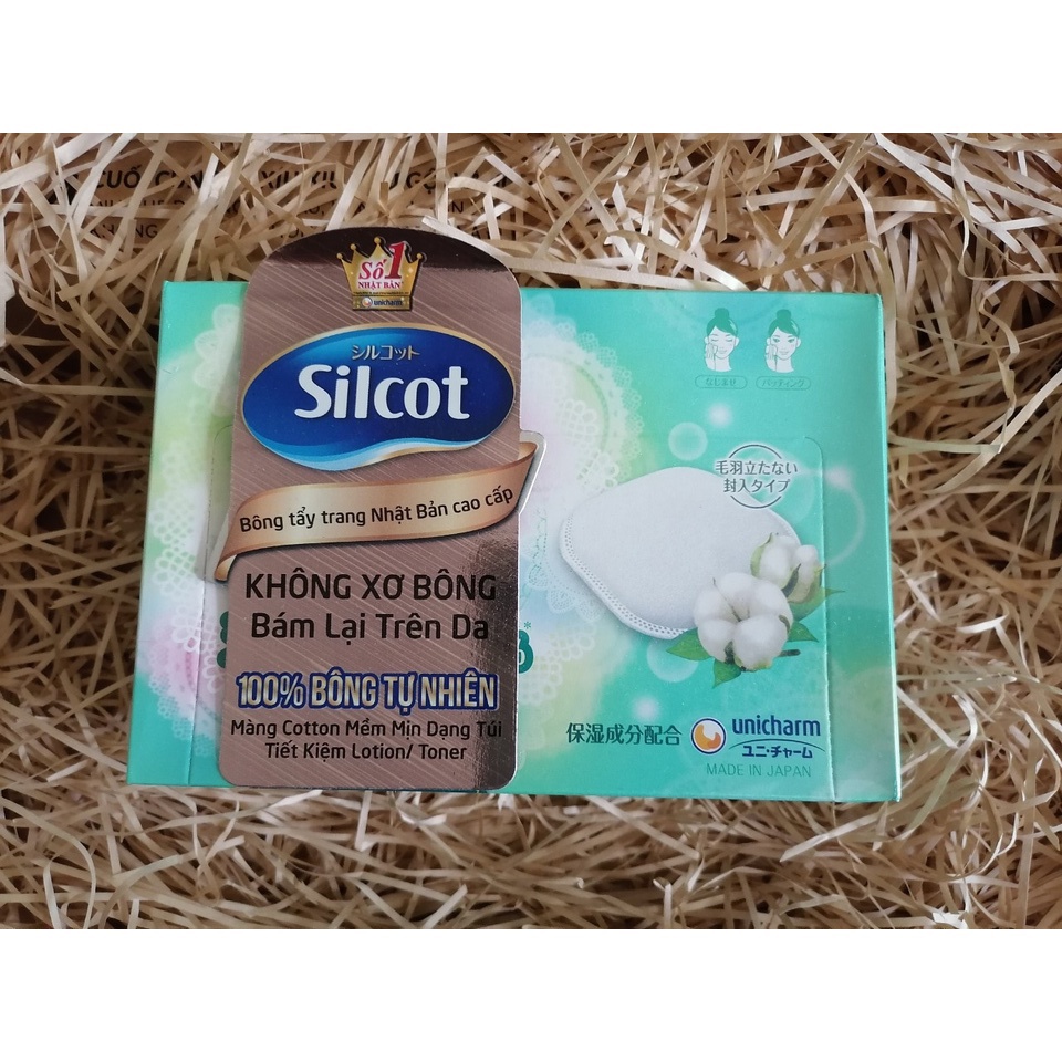 Bông tẩy trang Silcot 66 miếng