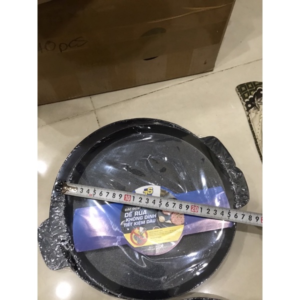 Chảo gang nướng thịt , chảo bánh mì loại lớn 26cm 28cm