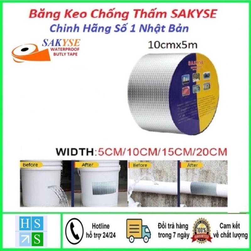 Băng Keo Chống Thấm,Chống Dột Nhật Bản SAKYSE