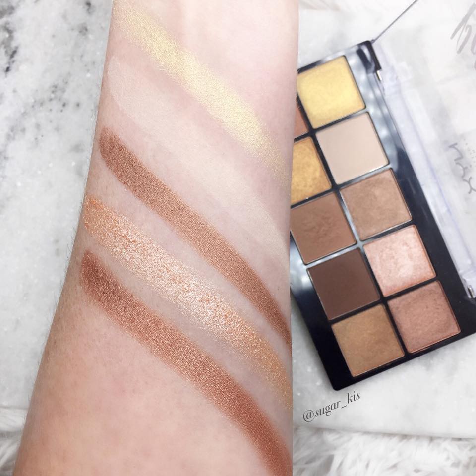 Bảng Màu Mắt Nyx Perfect Filter - Golden Hour