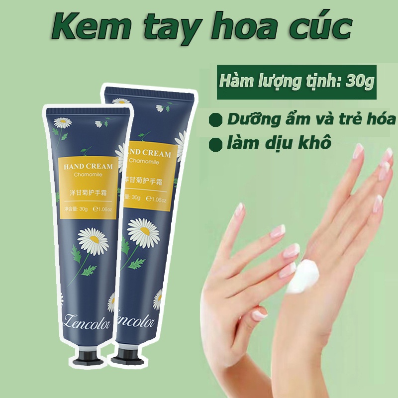 Kem Dưỡng Da Tay Chiết Xuất Hoa Cúc Dưỡng Ẩm Chống Khô Nứt Nẻ Cho Nam Và Nữ JMMZ