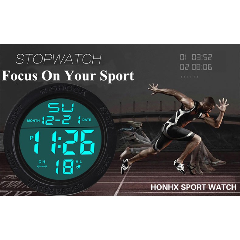 ĐỒNG HỒ NAM NỮ THỂ THAO R-SHOCK 288 ĐIỆN TỬ DÂY CAO SU CỰC HOT | BigBuy360 - bigbuy360.vn