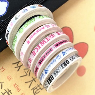 Washi tape KPOP IDOL
