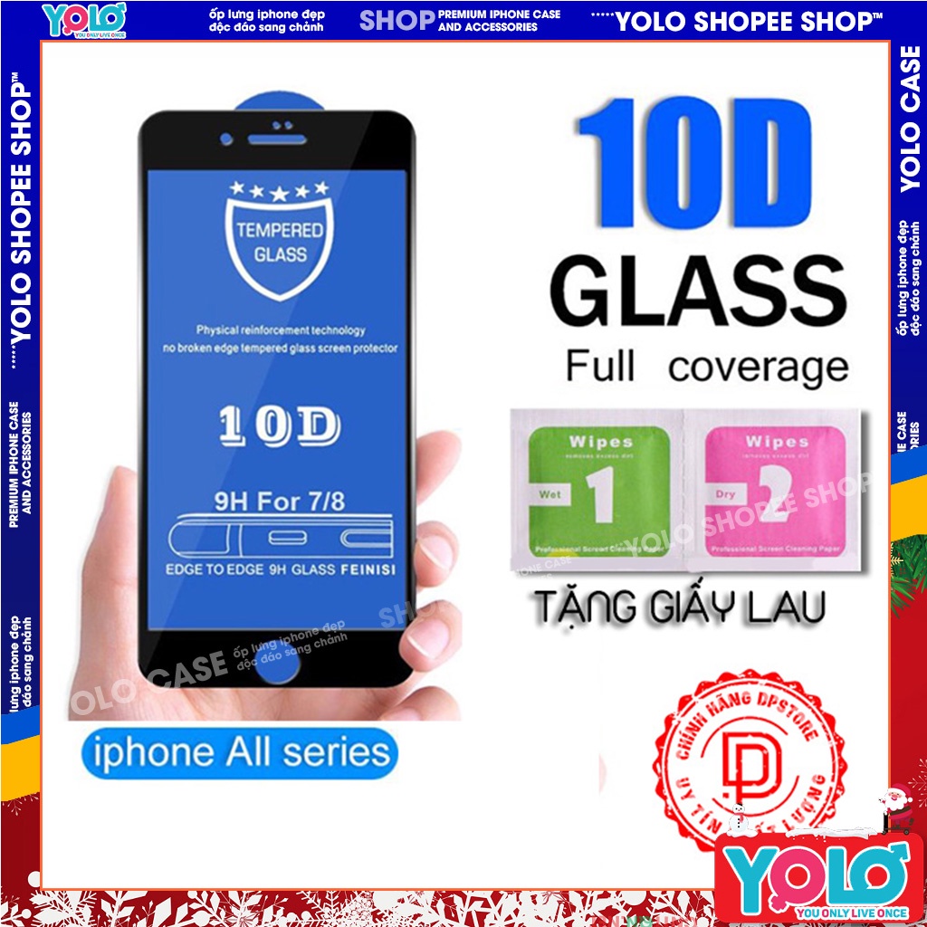 Kinh Cường lực iphone 10D full màn iphone 6s/6plus/6splus/7/7plus/8/8plus/plus/X/Xr/Xsmax/11/11promax/12/13/pro/promax