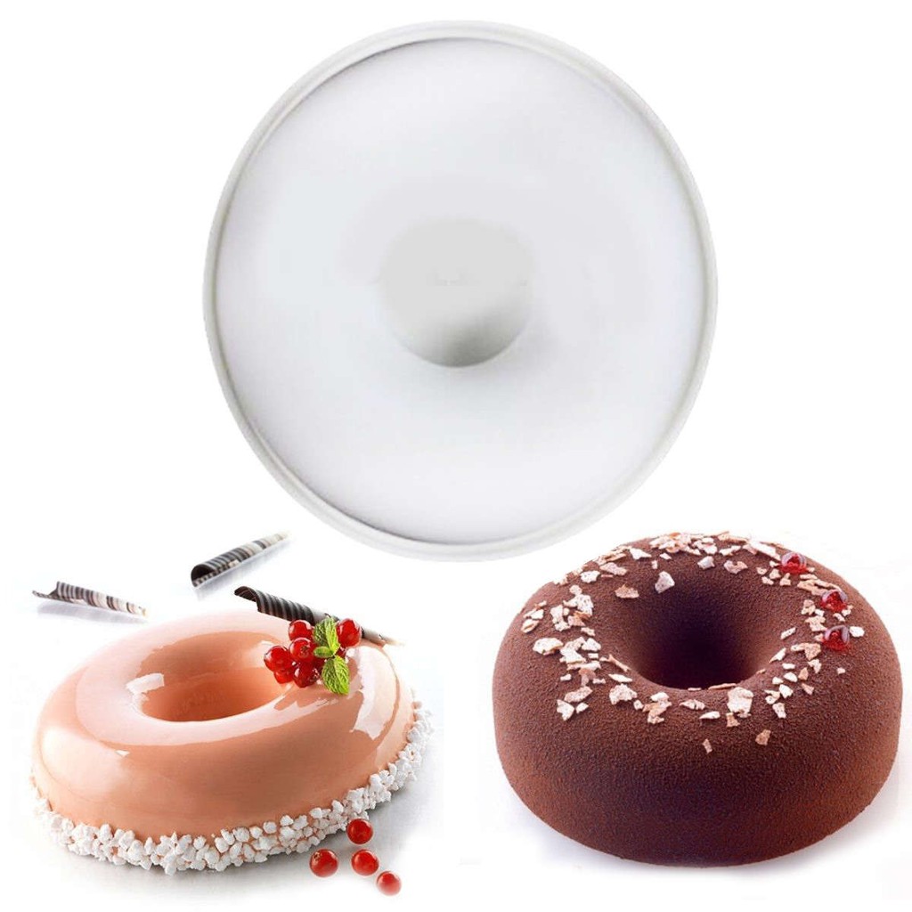 Khuôn Làm Bánh Donut Tròn Mới Bằng Silicon