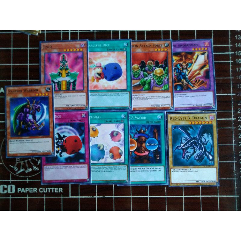 Thẻ bài Yugioh bộ bài của Jonouchi part 1