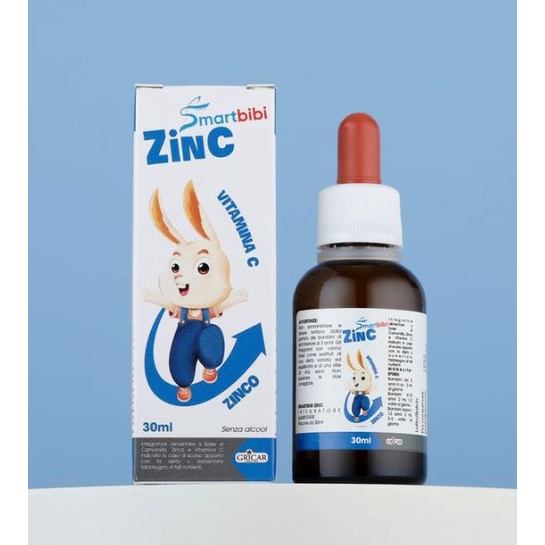 Smartbibi Zinc hỗ trợ tăng đề kháng, cải thiện biếng ăn, chậm lớn ở trẻ thiếu kẽm 30ml