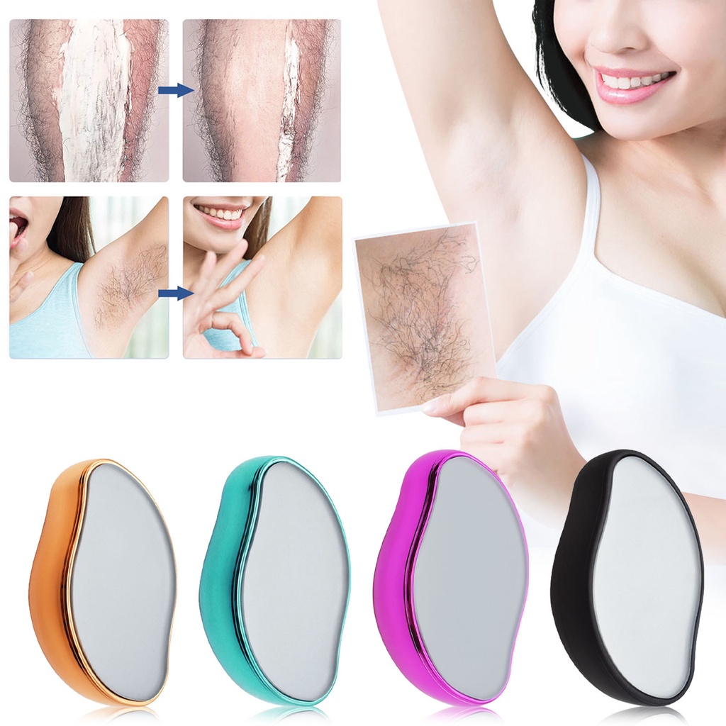 1 Dụng Cụ Tẩy Lông Mặt Kính Nano Không Đau Chuyên Nghiệp Có Thể Tái Sử Dụng