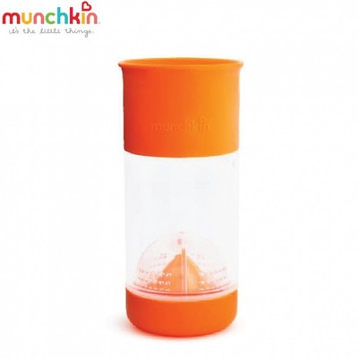 Cốc 360 độ Munchkin chống đổ, có ngăn ép trái cây (Nhựa PP, Silicone - USA) 414ml-260Gr